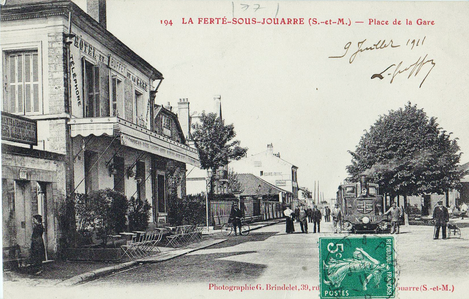 Place de la gare - La Ferté-sous-Jouarre